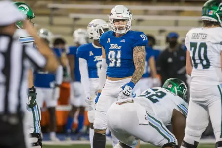 Tulane vs TU -  BRETT ROJO/For the University of Tulsa