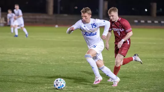 Alex Meinhard playing soccer