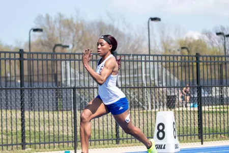 Jaidyn McCallon running track