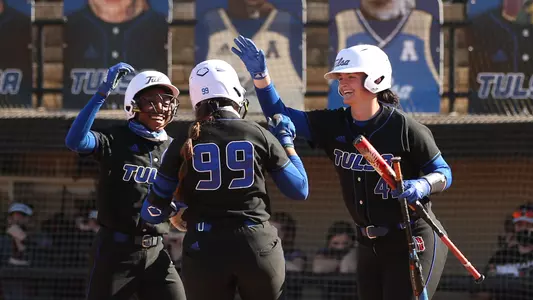 Softball celebration