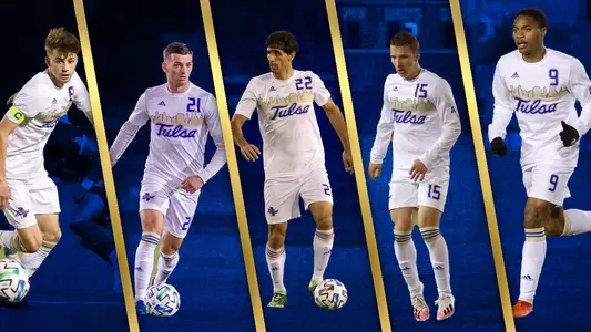 2020-21 men's soccer conference honors graphic