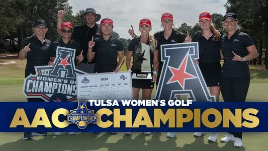 2021 Women's Golf Champions splash page