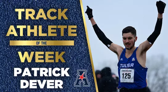 Track Athlete of the Week - Patrick Dever graphic
