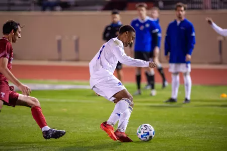 Malik Henry-Scott playing soccer