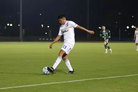 Johan Juarez playing soccer