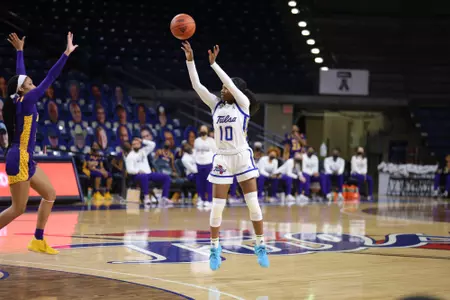 Maya Mayberry playing basketball