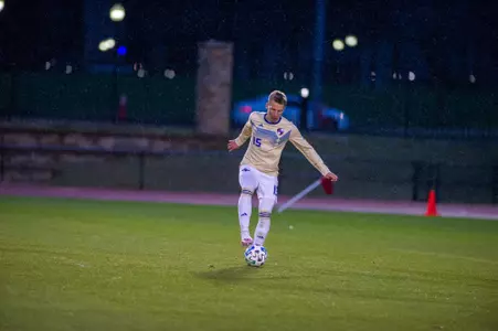 Alex Meinhard playing soccer