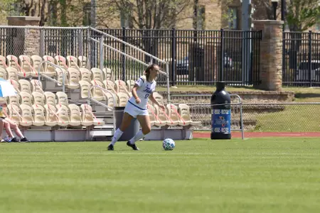 Ramona Naghi playing soccer
