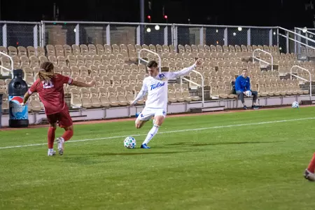 Henry Sach playing soccer