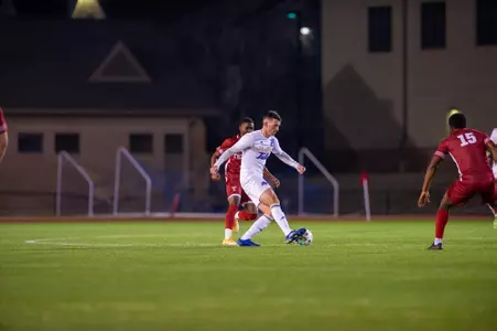 Henry Sach playing soccer