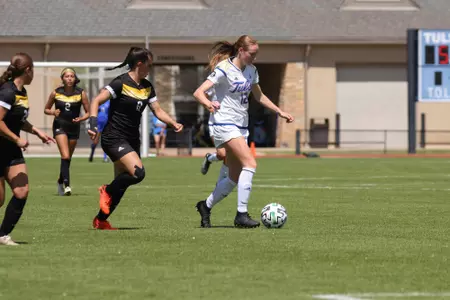 Grayson Schimmels playing soccer