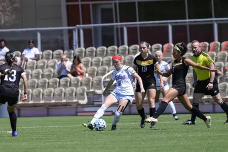 Madison Tokarchik playing soccer