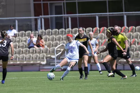 Madison Tokarchik playing soccer