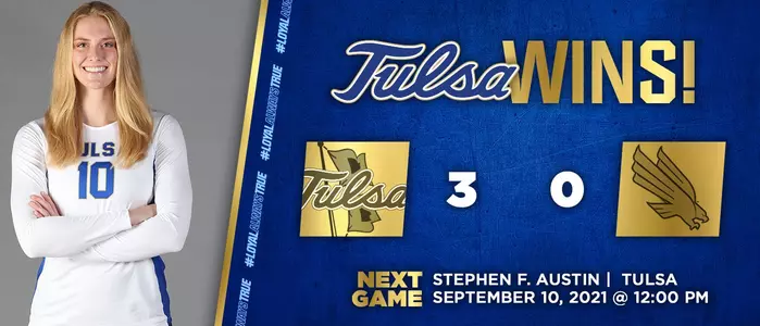 Tulsa VB Sweep North Texas