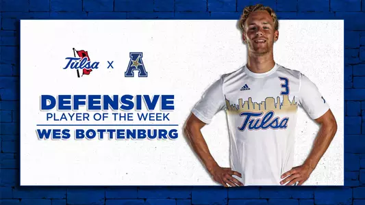 Wes Bottenburg Defensive Player of the Week graphic