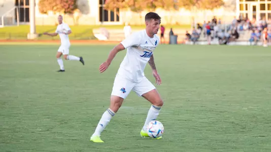 Henry Sach playing soccer