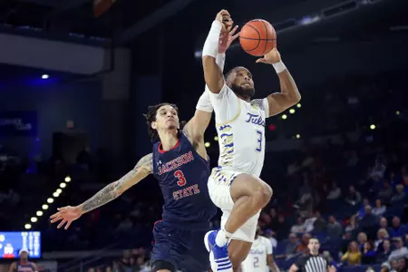 Tulsa Guard Sterling Gaston-Chapman - Tulsa vs. Jackson State at the Donald W. Reynolds Center on 11/12/22