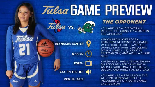 WBB Preview Graphic - Tulane 2022