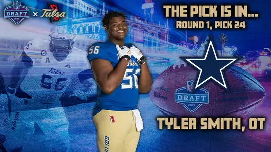 Tyler Smith Cowboys Draft Graphic