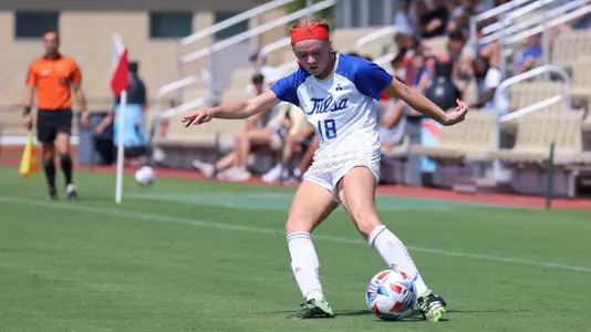 Madison Tokarchik playing soccer