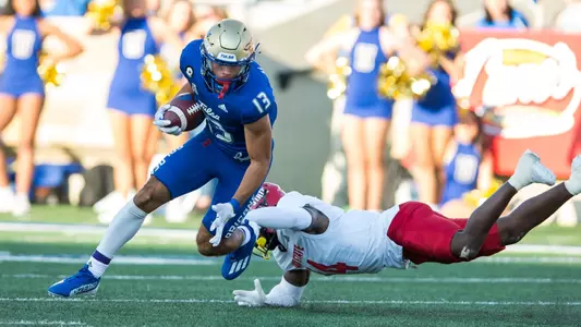 Tulsa Golden Hurricane wide receiver Malachai Jones (13) BRETT ROJO/For the University of Tulsa