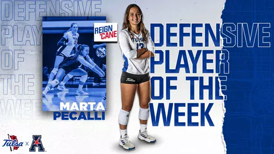 Defensive Player of the Week Marta Pecalli