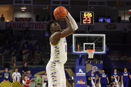 Tulsa forward Tim Dalger - Tulsa vs Tulane in the Donald W. Reynolds Center on 1/21/23