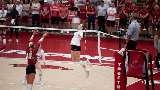 Outside hitter Beth Bayless