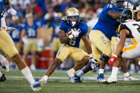 Tulsa Golden Hurricane running back Jordan Ford (6) BRETT ROJO/For the University of Tulsa
