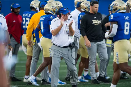 Tulsa Golden Hurricane head coach Kevin Wilson
BRETT ROJO/For the University of Tulsa