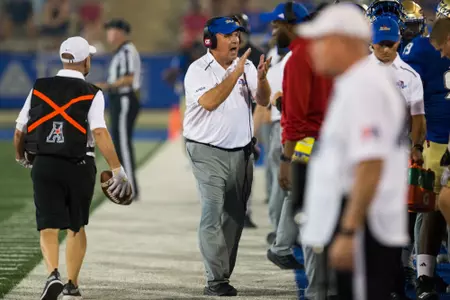 Tulsa Golden Hurricane head coach Kevin Wilson
BRETT ROJO/For the University of Tulsa