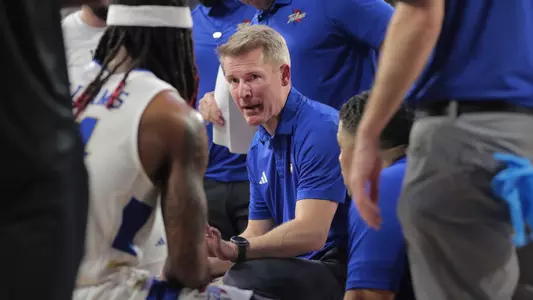 Eric Konkol - University of Tulsa men’s basketball team versus Memphis in Tulsa, Okla. on Thursday, Jan. 4, 2024. (Photo by Dave Crenshaw for the University of Tulsa)