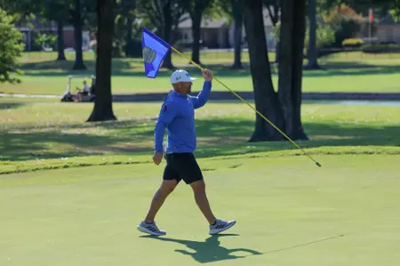 Mike Roters on day one of the Dale McNamara Invitational at Cedar Ridge Country Club