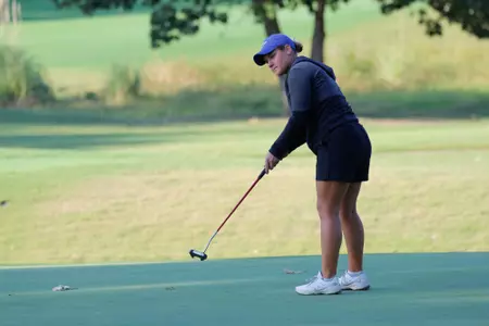 Norah Seidl on day one of the Dale McNamara Invitational at Cedar Ridge Country Club