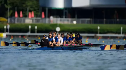 American Athletic Conference womens rowing championship. Photograph by Brett Carlsen