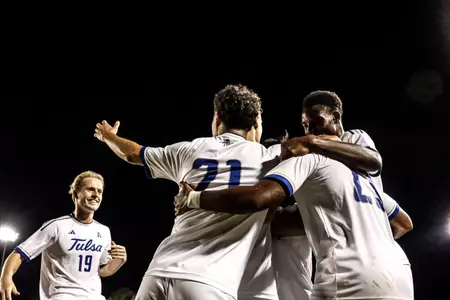TU Men's Soccer Celebration