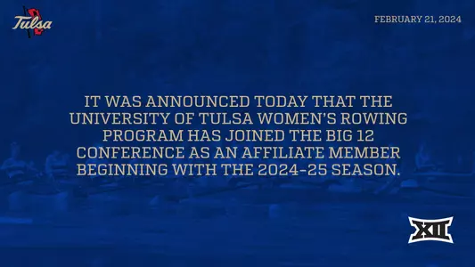 Rowing Big 12 announcement