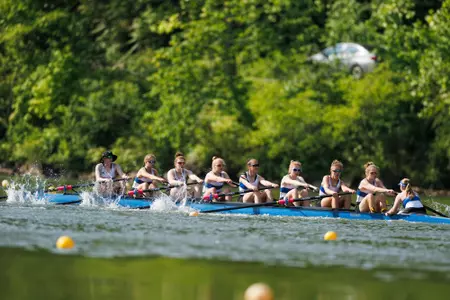 OAK RIDGE, TENNESSEE - MAY 12: American Athletic Conference womens rowing championship. Photograph by Brett Carlsen