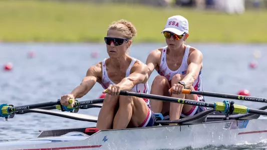 Michelle Sechser at the paris Olympics