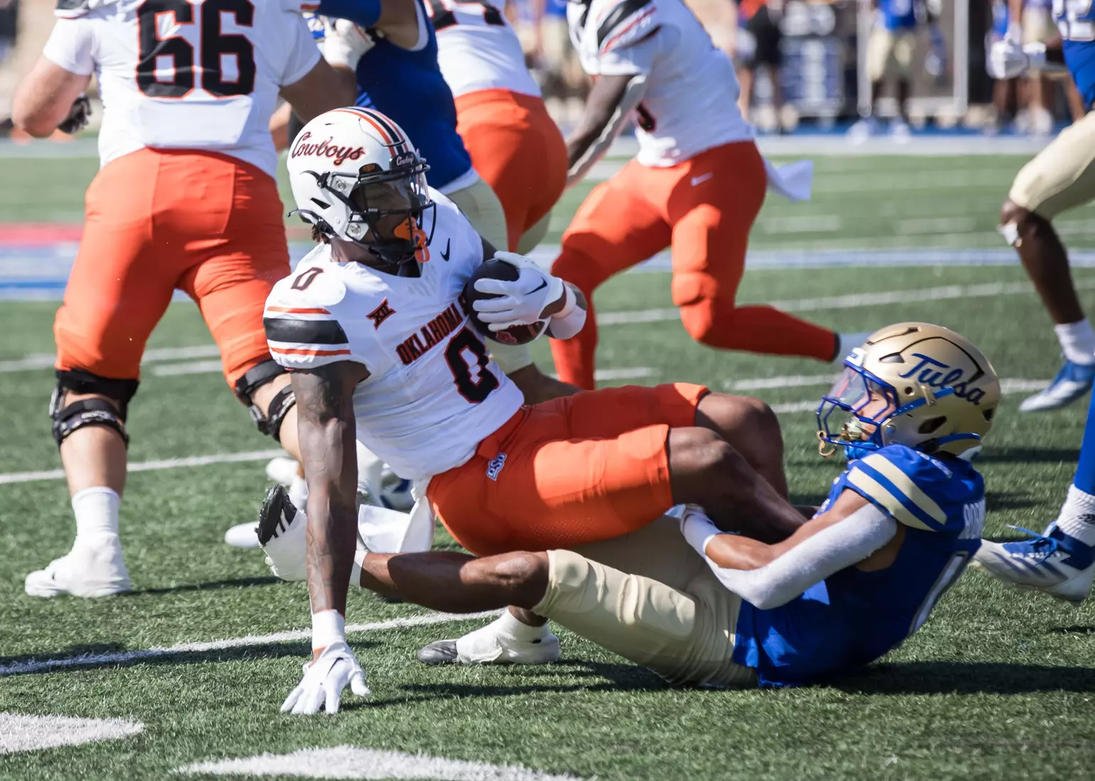 Tulsa Football vs. #13 Oklahoma State at H.A. Chapman Stadium on 9/14/24