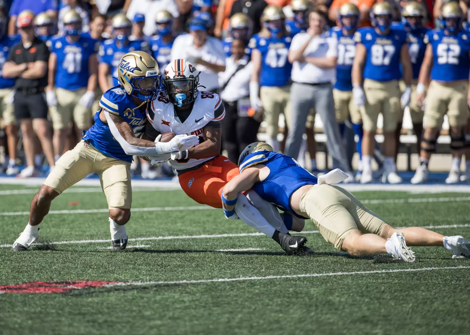 Tulsa Football vs. #13 Oklahoma State at H.A. Chapman Stadium on 9/14/24
