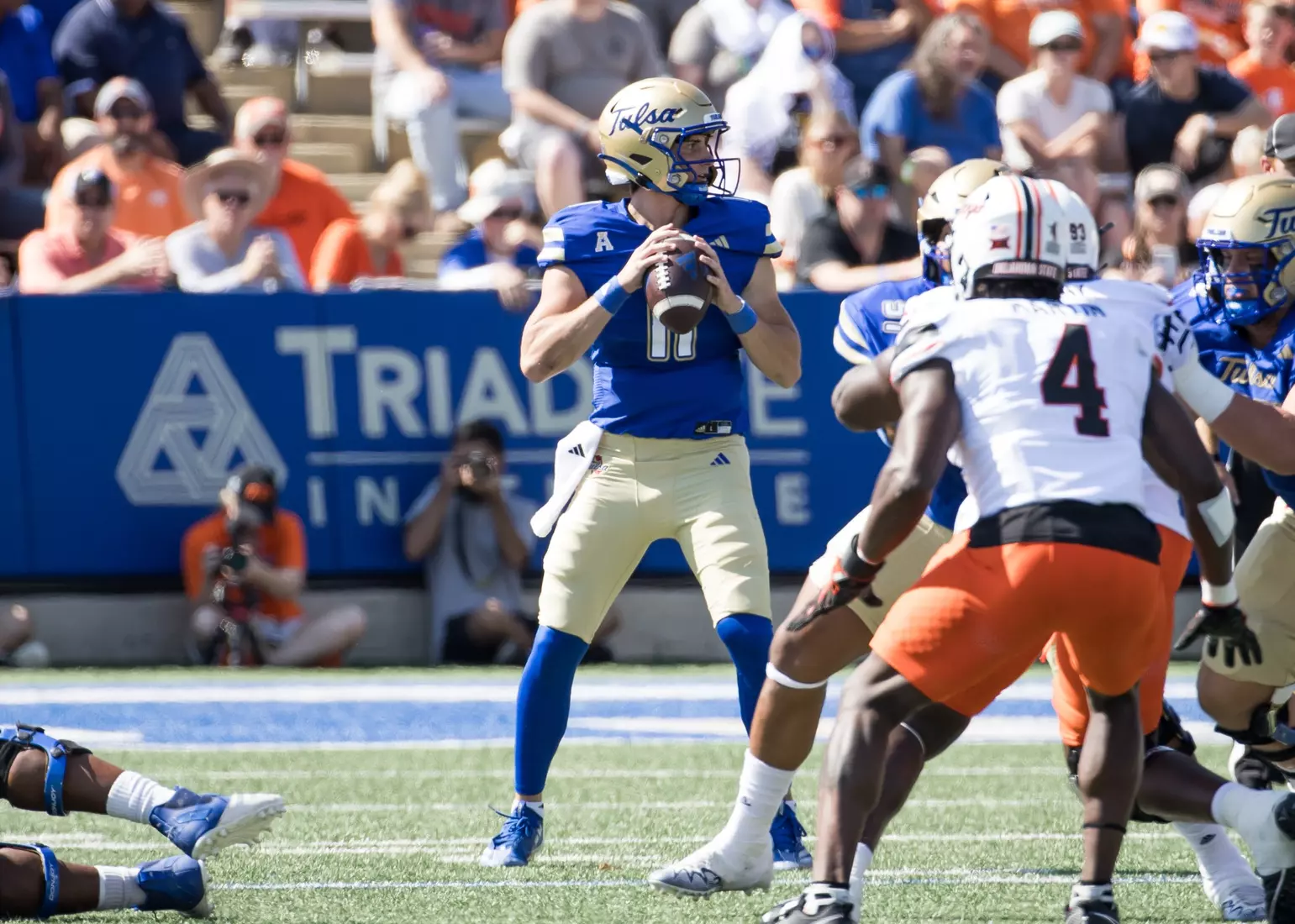 Tulsa Football vs. #13 Oklahoma State at H.A. Chapman Stadium on 9/14/24