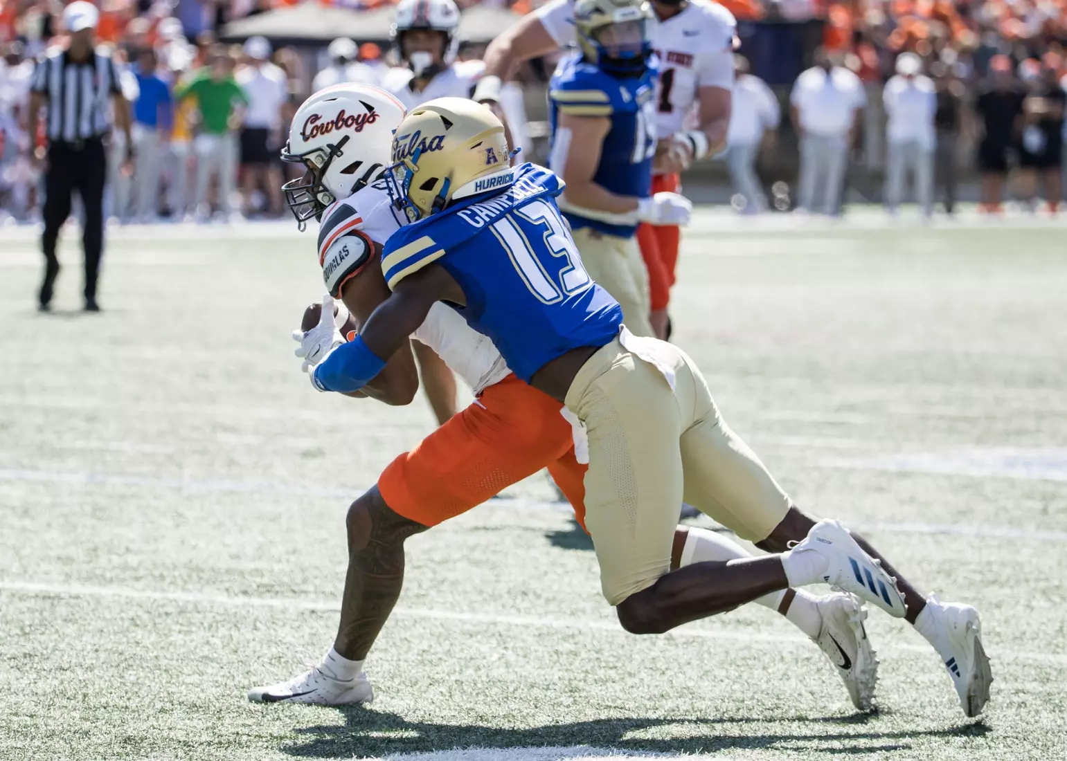 Tulsa Football vs. #13 Oklahoma State at H.A. Chapman Stadium on 9/14/24