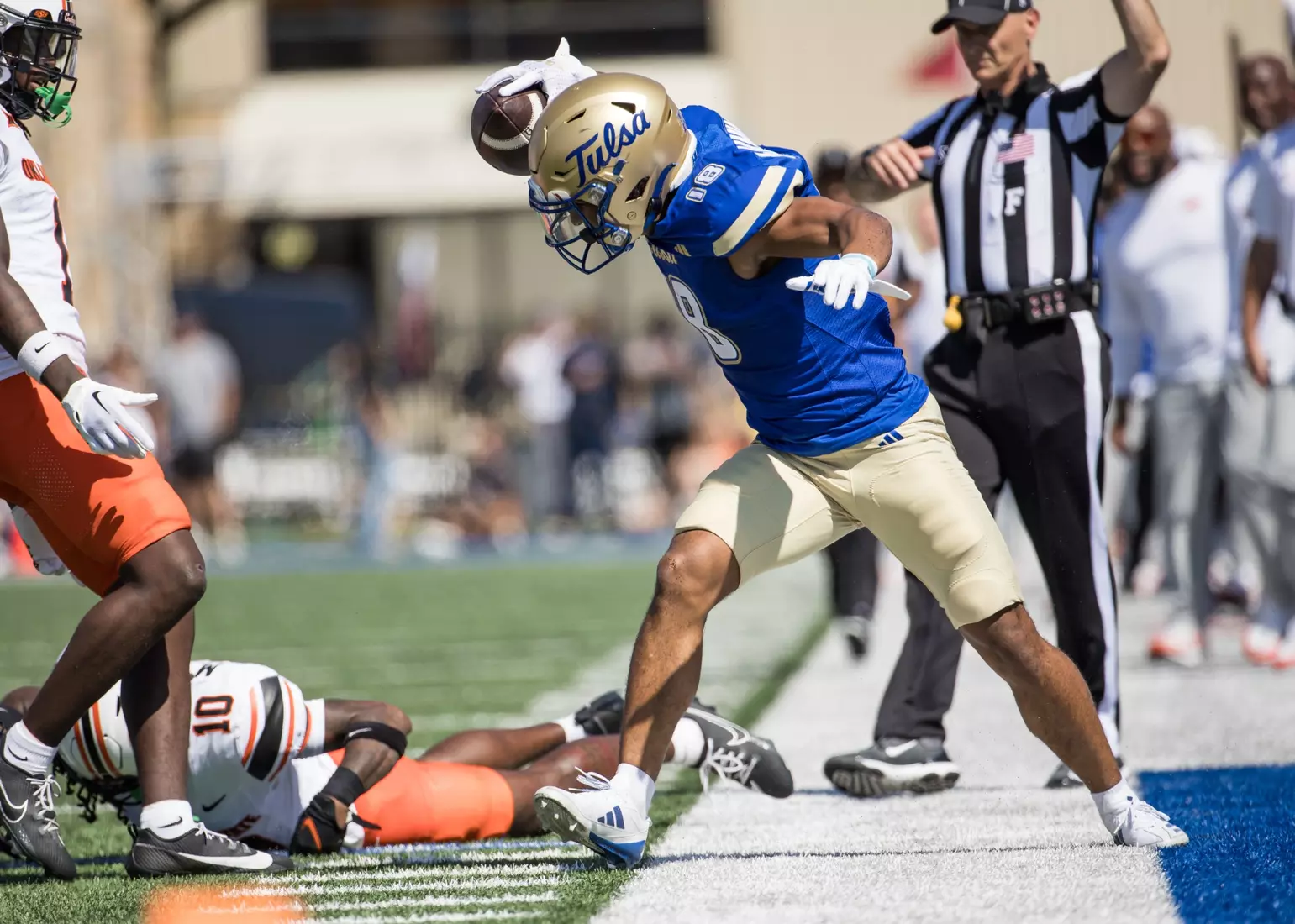 Tulsa Football vs. #13 Oklahoma State at H.A. Chapman Stadium on 9/14/24