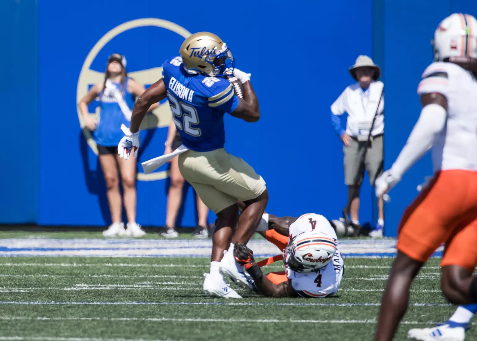 Tulsa Football vs. #13 Oklahoma State at H.A. Chapman Stadium on 9/14/24
