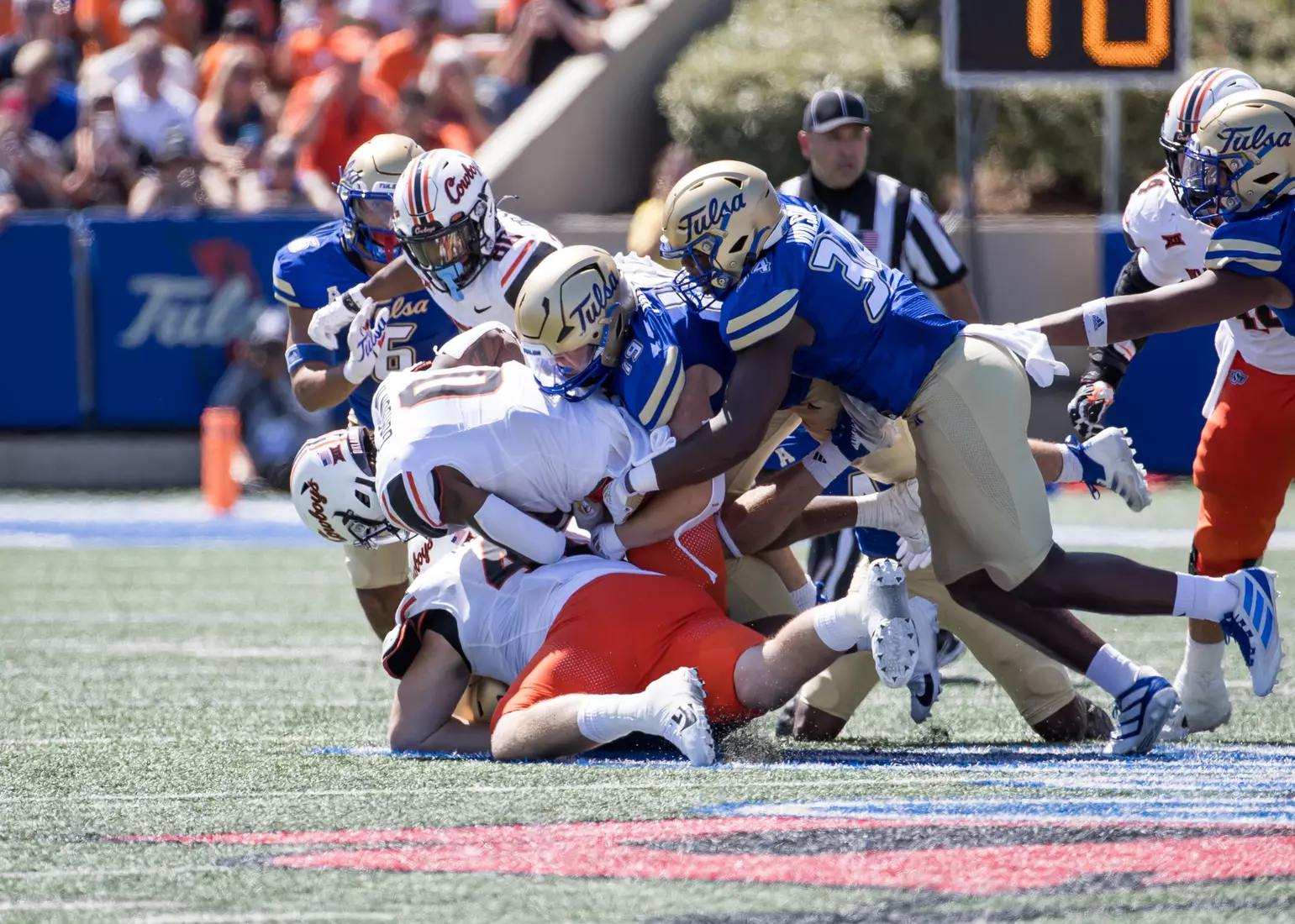 Tulsa Football vs. #13 Oklahoma State at H.A. Chapman Stadium on 9/14/24