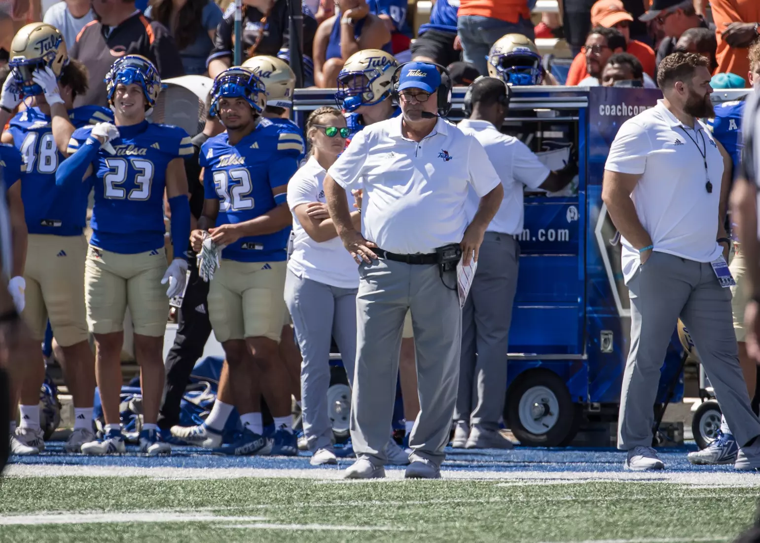 Tulsa Football vs. #13 Oklahoma State at H.A. Chapman Stadium on 9/14/24