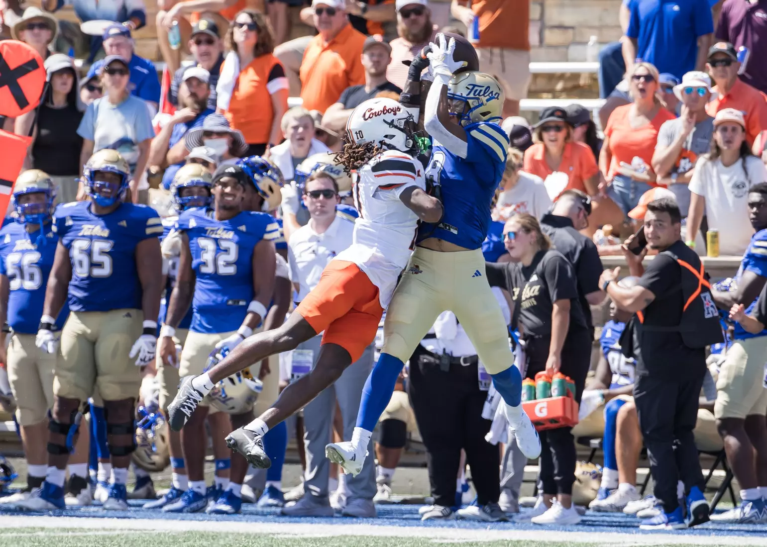Tulsa Football vs. #13 Oklahoma State at H.A. Chapman Stadium on 9/14/24