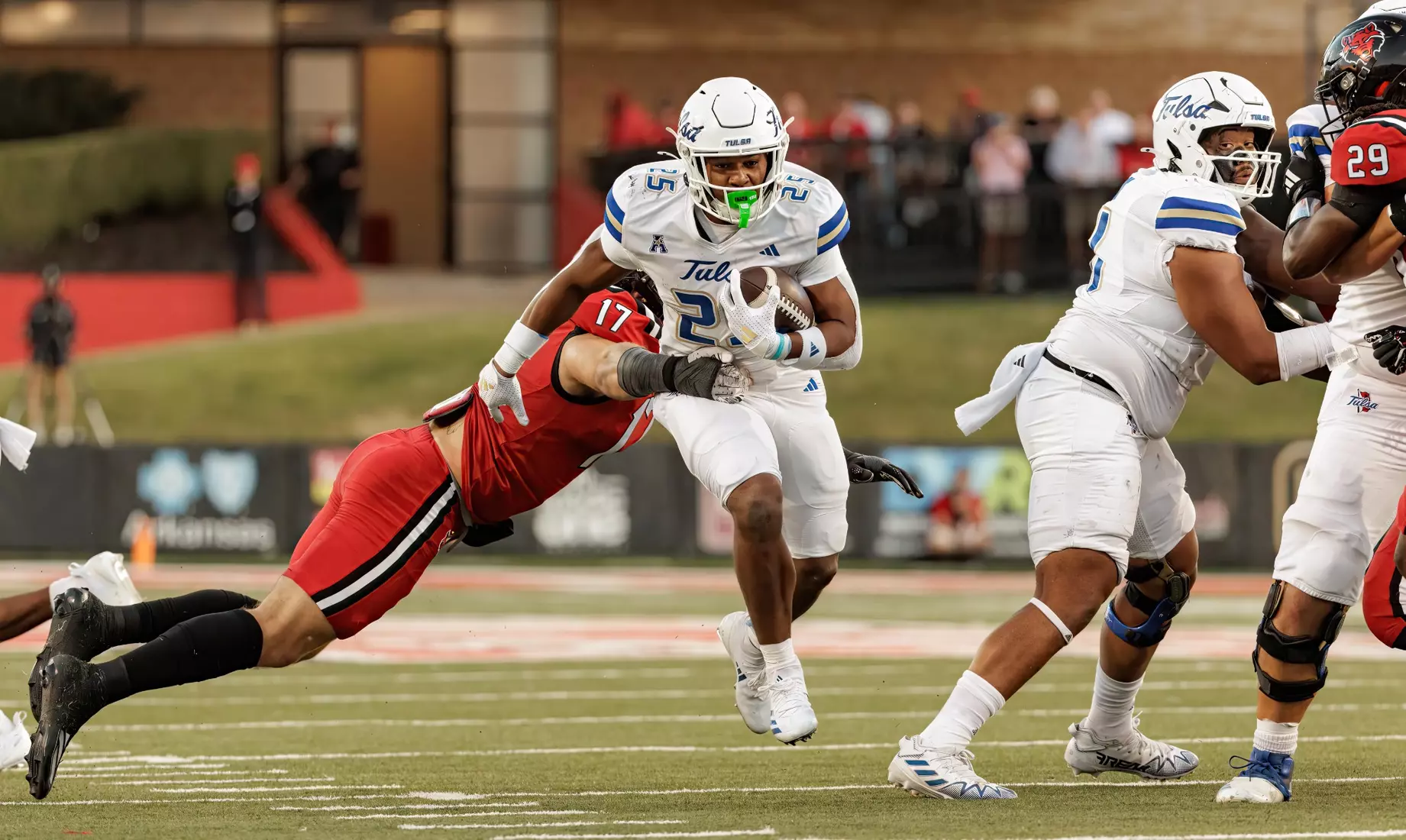 Tulsa Football vs. Arkansas State on Sept. 7, 2024 in Jonesboro, Ark.