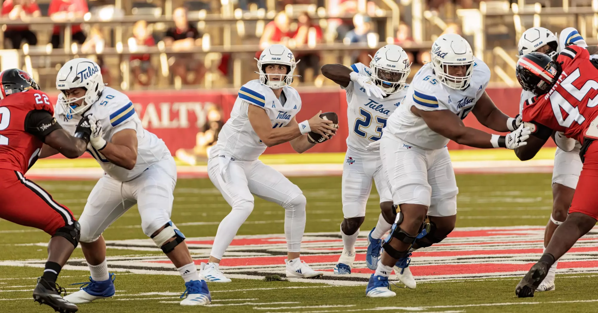 Tulsa Football vs. Arkansas State on Sept. 7, 2024 in Jonesboro, Ark.